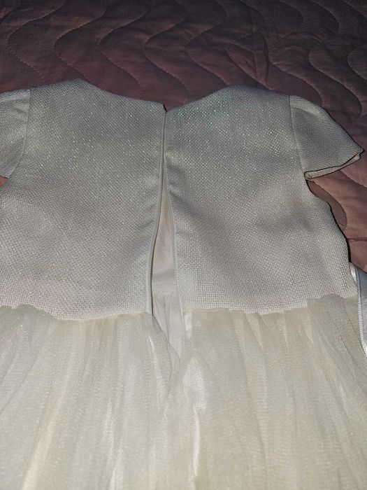 Рокля за шаферка 5-6 г. с фиба за коса