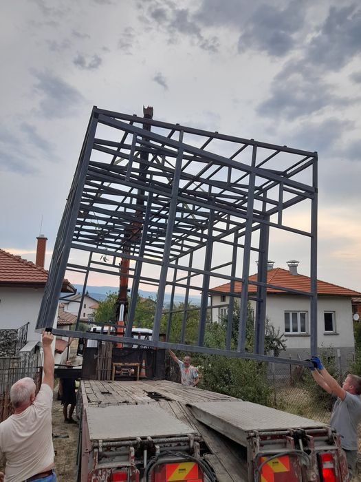 Метална конструкция за вашата вила,гараж или склад,бързо решение