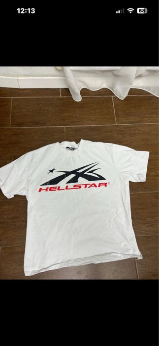 Tricou Hellstar Alb