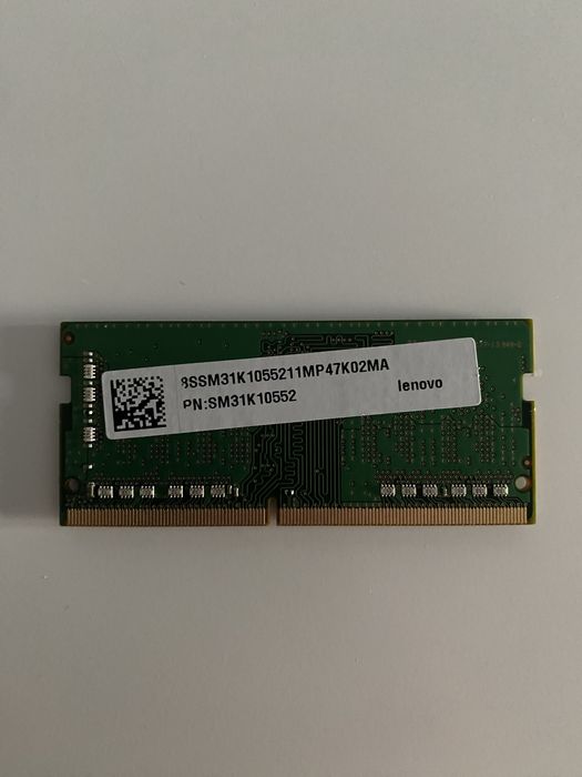 Memorie RAM laptop Lenovo DDR4 – 2 plăcuțe de 8gb stare foarte bună