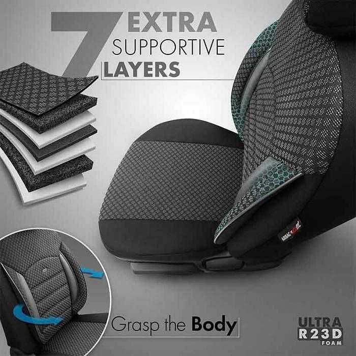 Тапицерия за седалки Otom Sport Plus  (черно/сиво)