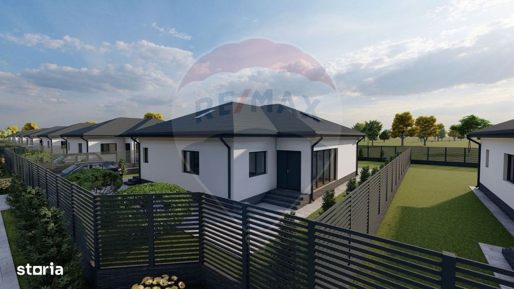 Casă individuală 4 Camere Băldana, Dâmbovița predare 2025 teren 573 mp