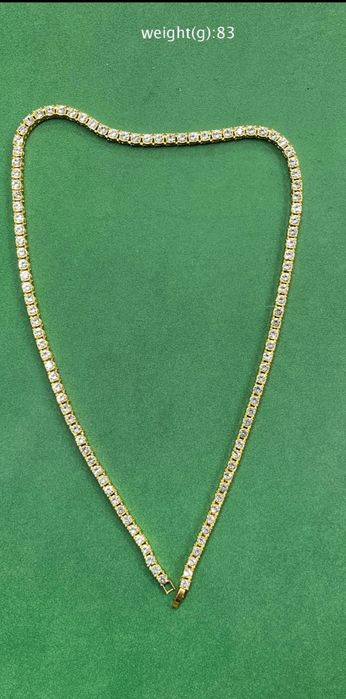 Lant tennis placat cu zirconiu