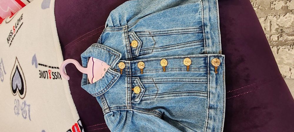 Geacă denim fete