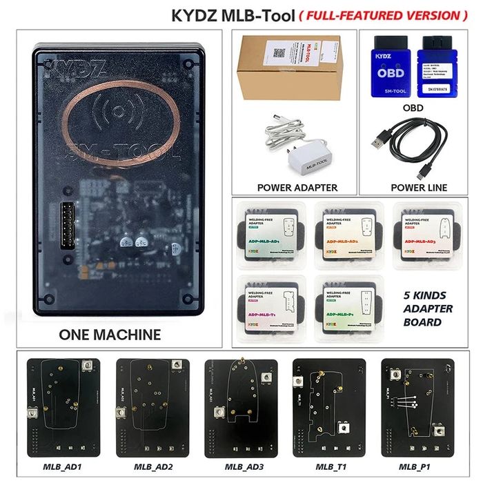 Kydz MLB Програматор за VAG MLB ключове