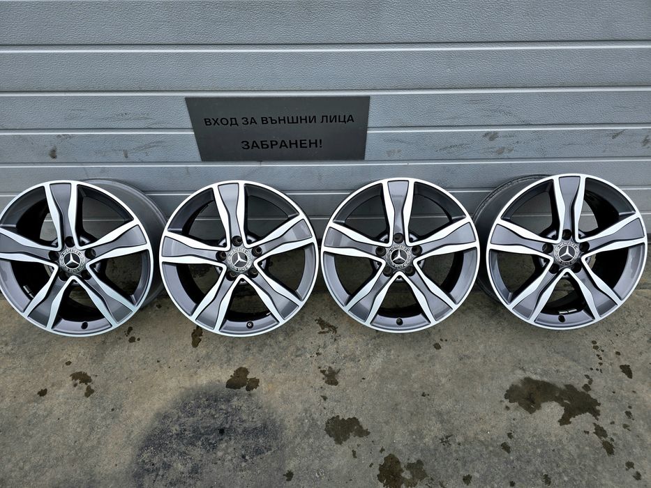 17цола оригинални джанти за MERCEDES С ДАТЧИЦИ.