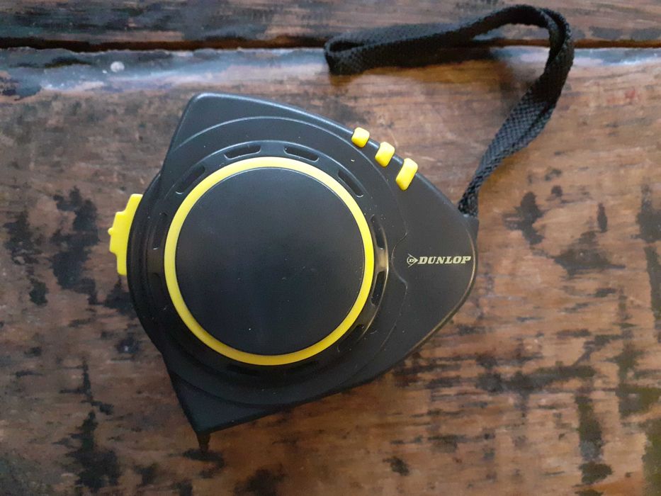рулетка антикварна рядкост, професионална Дънлоп Dunlop 5 метра
