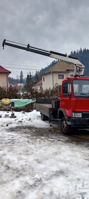 Vând Iveco fiat cu macara basculabil