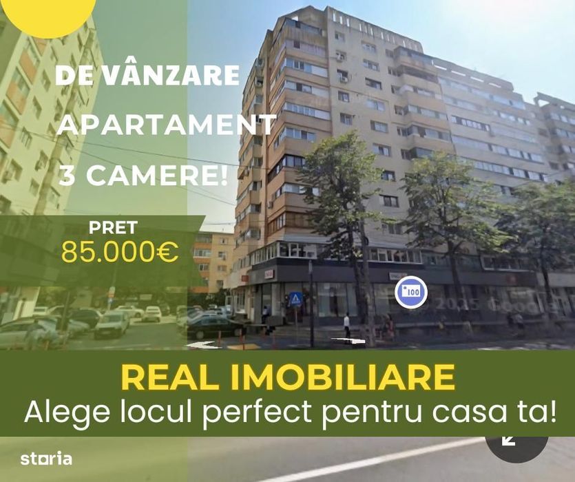 Apartament 71mp, 2 bai,  zona Unirii !!