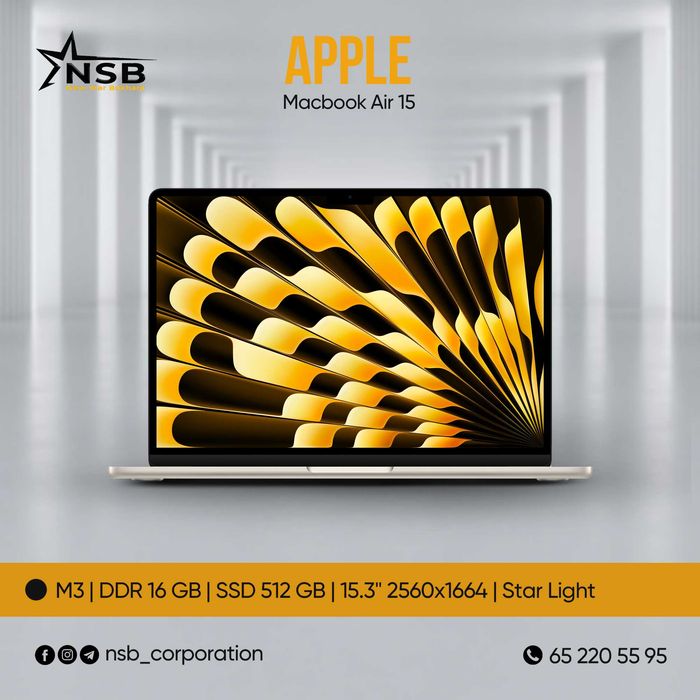 Macbook Air M3 15 inch