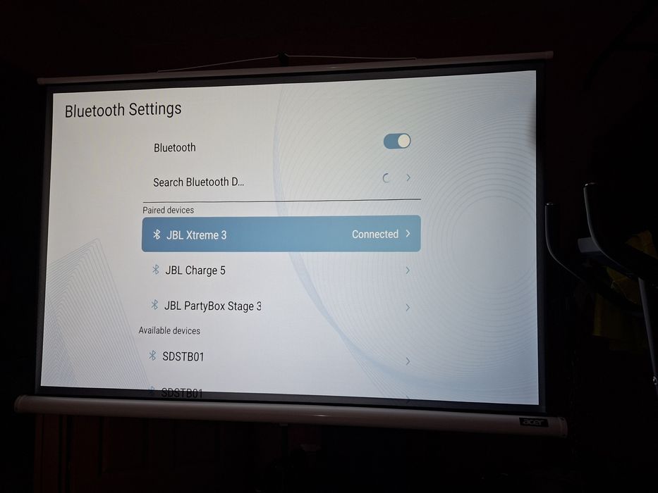 Projector Fire legend от Acer