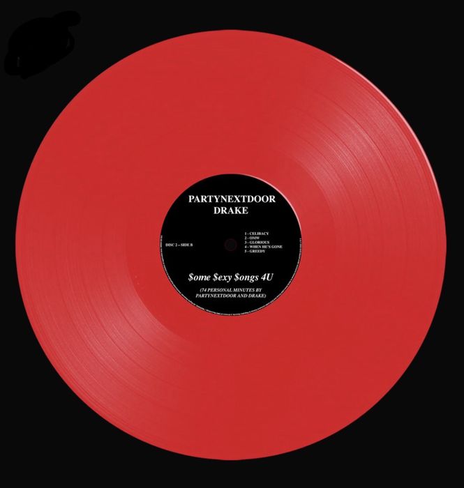 Оригинальный винил «$$$4U» PartyNextDoor и Drake