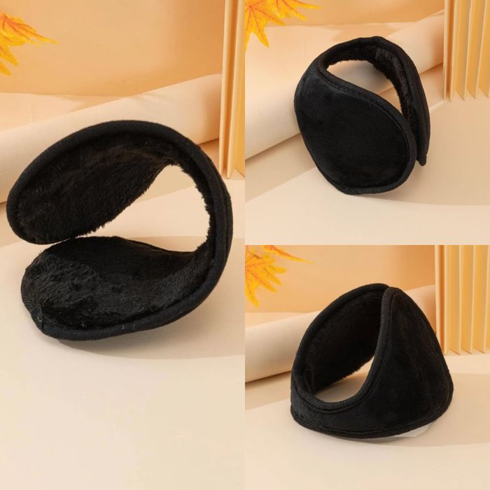 Утепленные наушники затылочные на уши