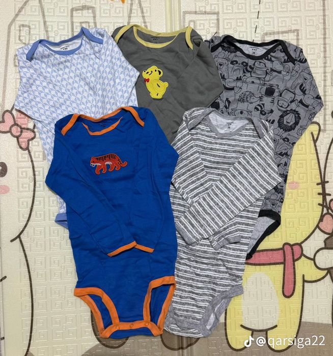 Бодики Carter’s 100% хлопок