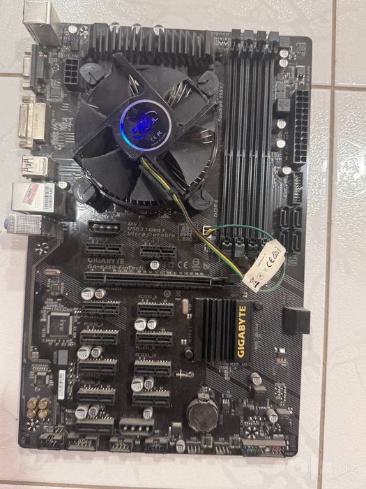 Gigabyte B250 FinTech — sotiladi
Holati yaxshi, ishlashi joyida. Intel