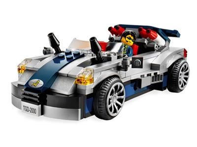LEGO 8634 Agents Преследване с турбокола Agents Turbocar Chase Lego City Lego Police Agents