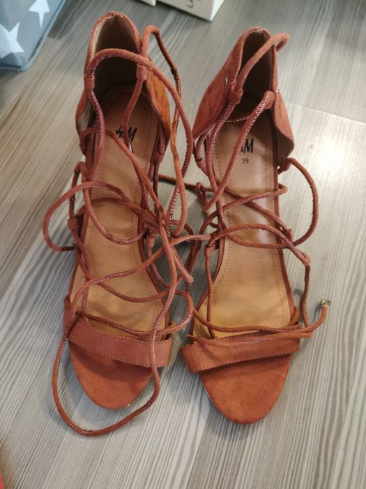 Sandale dama cu șireturi H&M mărimea 39