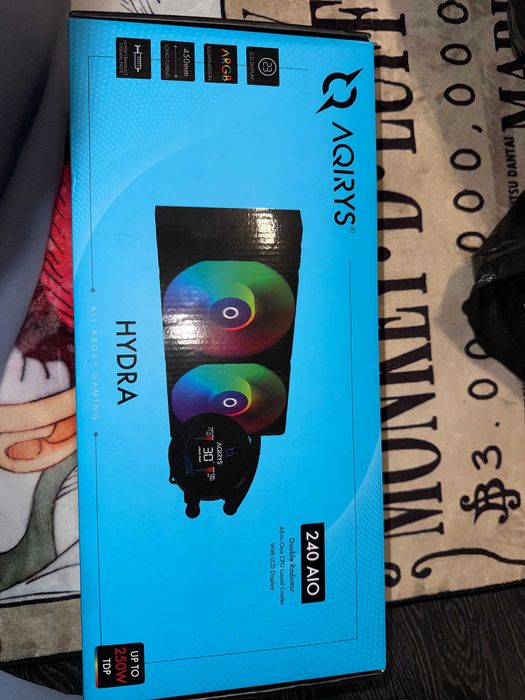 KIT PC GAMING i5-14600KF, PLACA DE BAZA B760M DS3H, 32GB ram ddr4 3600mhz, cooler AIO 240 AQIRYS HYDRA