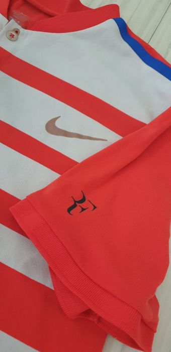 Nike Roger Federer Miami Indian Wells Vapor Dri - Fit  L ОРИГИНАЛ! Мъж