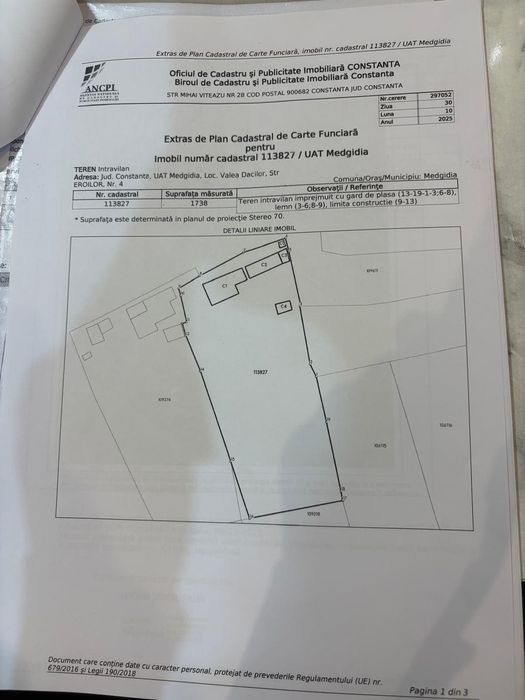 Casa+teren de vanzare Valea Dacilor