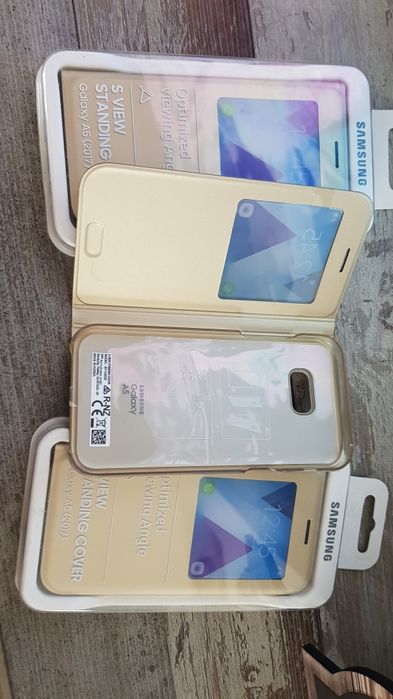 Husa Originala S-View Samsung Galaxy A5 2017 noua