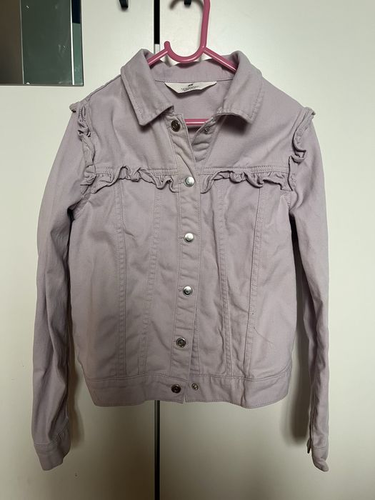 Лот рокля и дънково яке, р-р 134-140