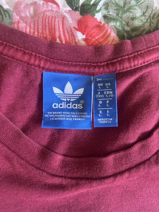 Tricou rosu adidas