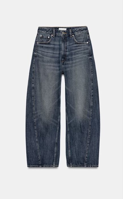 Дънки тип балон Zara
