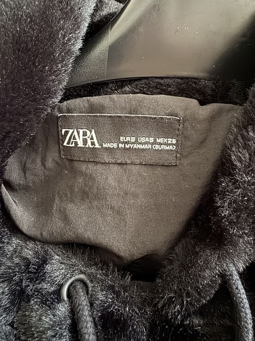 Дамско плюшено худи ZARA