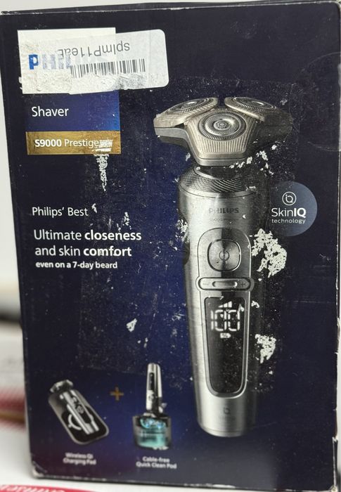 Masina aparat wireless barbierit tuns umed uscat skinIQ Philips Noua
