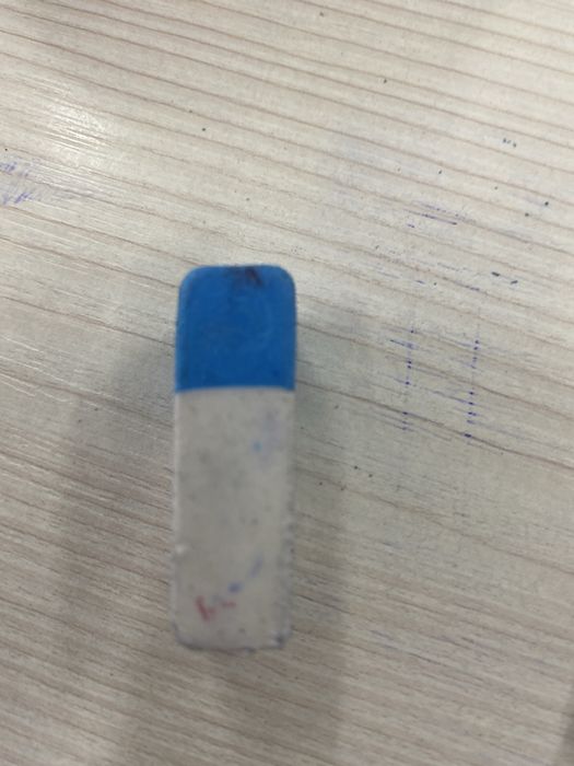 Maped white and blue