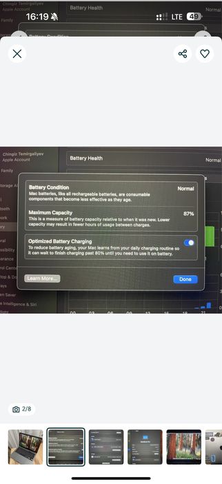Продаю Macbook pro 2020 года