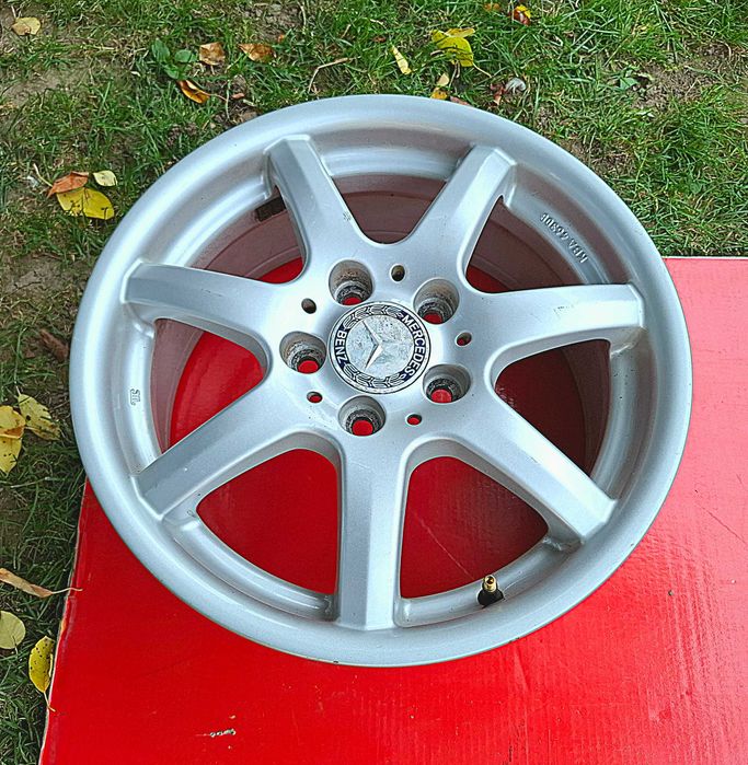 Jante 16" 5x112 - Mercedes R16 A Class B aluminiu. Merg si la VW Skoda