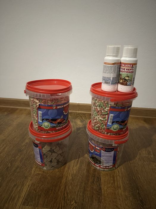 Mancare broasca testoasa + solutie apa