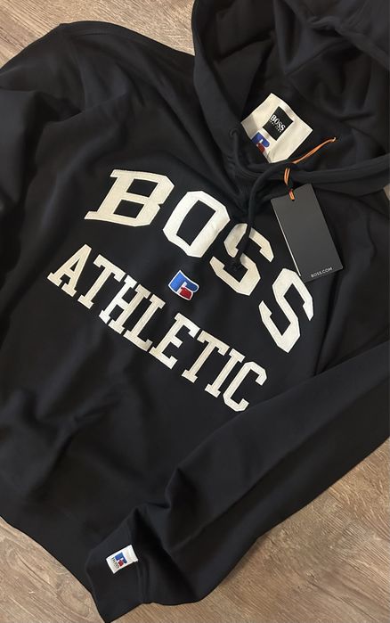 Суитшърт BOSS x Russell Athletic