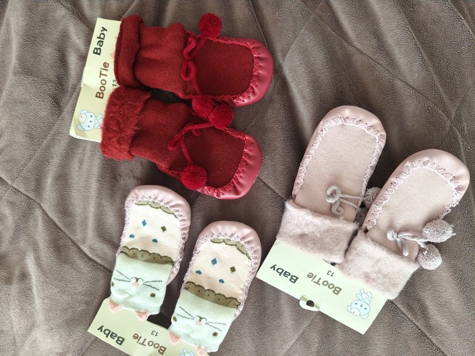 Лот детски пантоф-чорап,размер 19