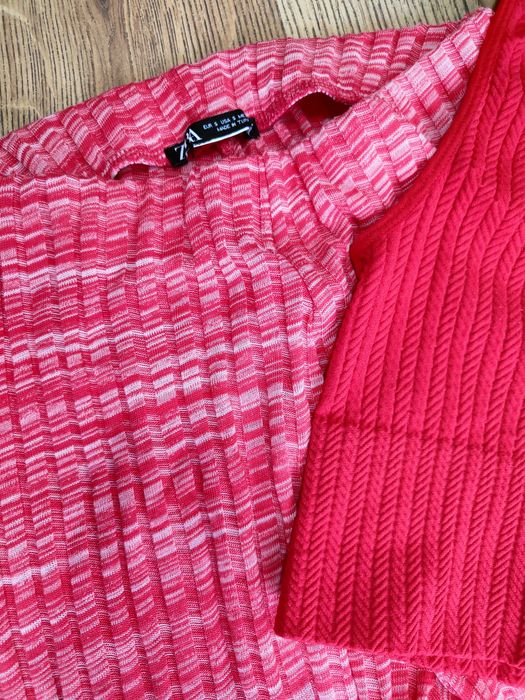 Сет! Безупречно състояние.
1. Zara Розови рипсени пан