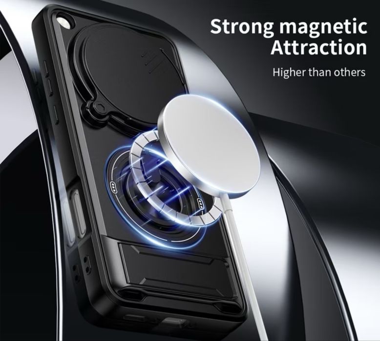 Oppo Find X9 Ultra anti-shock ударо-устойчив кейс,стойка,въртящ ринг
