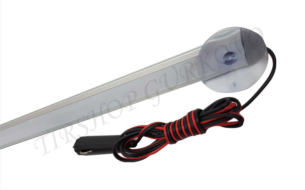 БГ светеща пура трикольор 24 или 12 волта за камиони,бусове LED