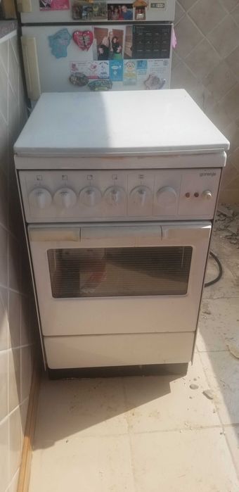 Печка и фризер горение