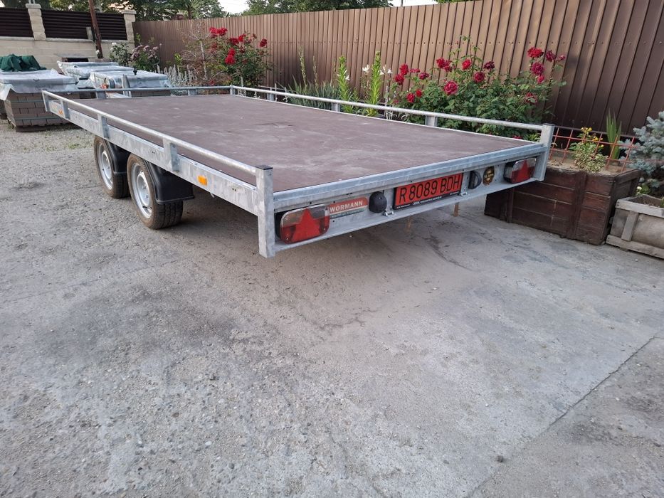 Platforma auto Wormann 2700 kg seminoua