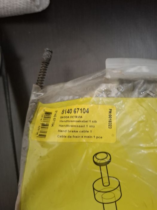 Cablu frână de mână