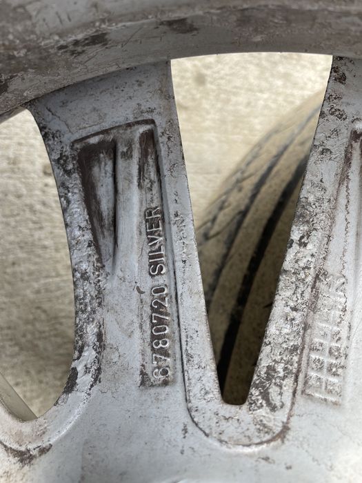 Jante Aliaj BMW r17 seria 3 5 f10 + cauciucuri 225 / 55 / R17