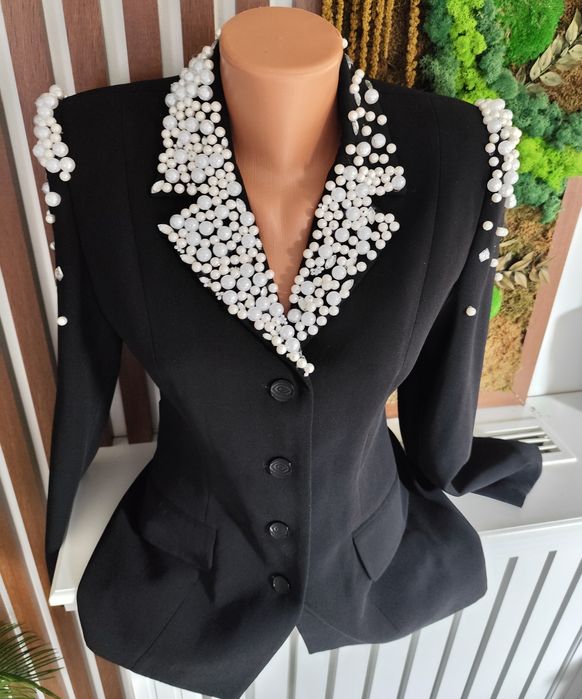 Sacou cu perle superb