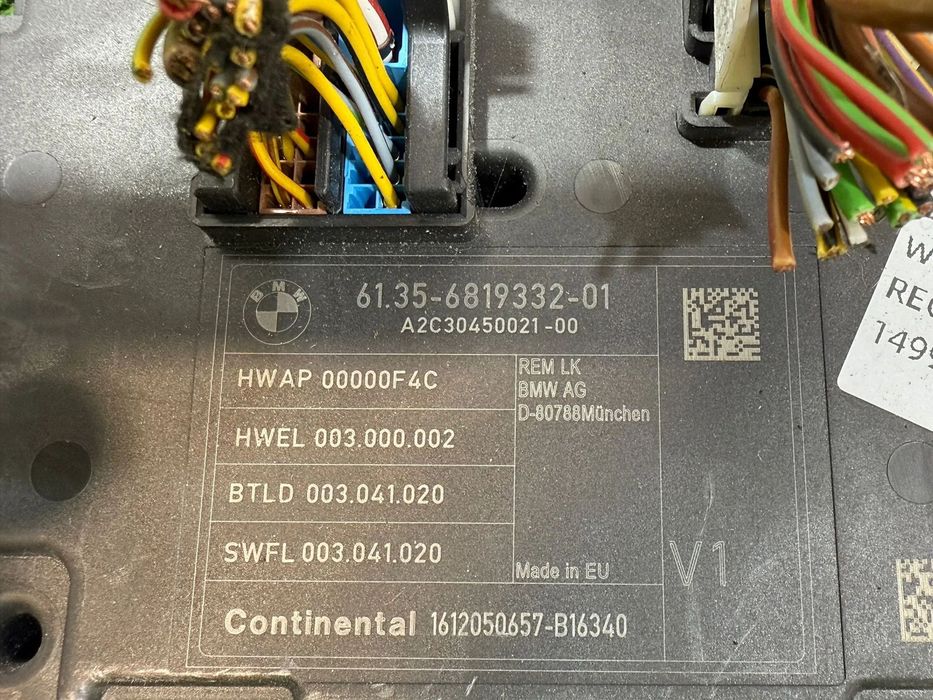 BCM MODUL CALCULATOR CONFORT BMW 318I SPORT SERIA 3 LCI F30 1.5 BENZINA 2017 COD OEM 61356819332 6135681933201 681933201 A2C30450021 2015-2019