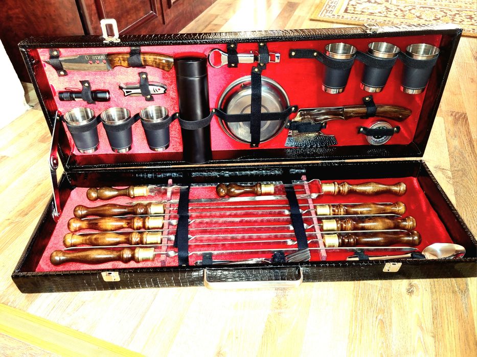 Супер Подарочный Мужской  набор , для не пьющих 44 предмета