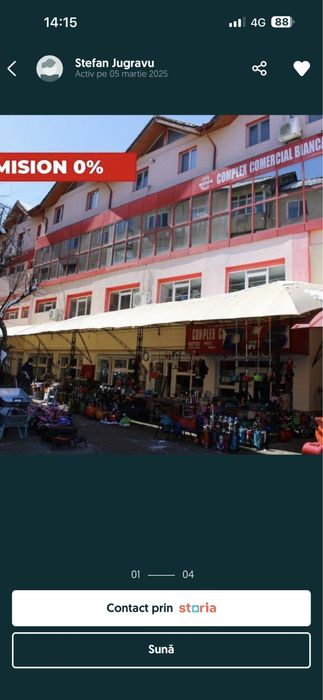 Spatiu comercial  Piata Central