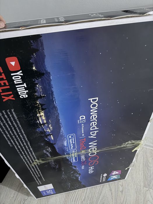 Телевизор LG 4К 50" дюйм