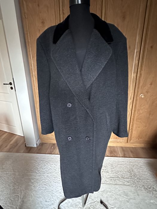Vand palton lana negru C&A marimea M