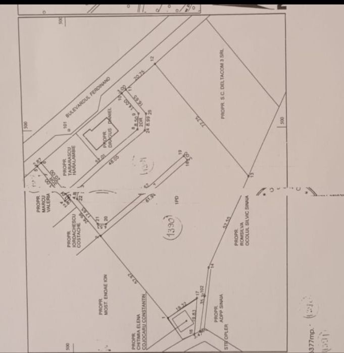 Teren intravilan Sinaia - Bulevardul Ferdinand